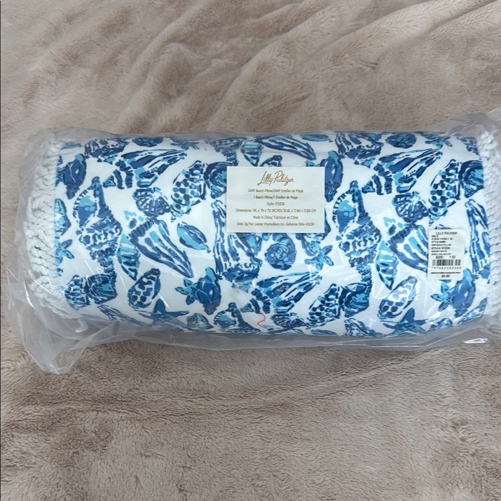 Lilly Pulitzer Beach Pillow